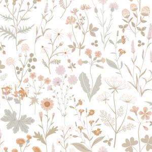 Tapete Feldblumen 7384 Multicolor - 53 x 1005 x 1005 cm