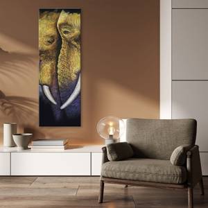 KUNSTDRUCK Elephant Close-Up 1 50 x 150 cm