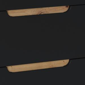 Badmöbel Komplett Set mit 140cm Becken Grau - Holzwerkstoff - 241 x 200 x 48 cm