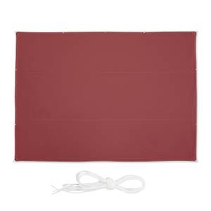 Voile d'ombrage rectangulaire brun rouge 450 x 550 cm