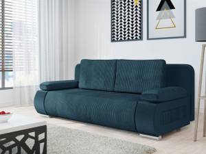 Schlafsofa Emma Cord Blau