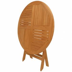 Garten-Essgruppe (5-teilig) 3059580 Braun - Massivholz - Holzart/Dekor - 85 x 76 x 85 cm