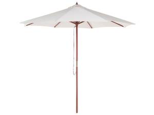 Parasol droit TOSCANA Beige - Crème - Doré - Chêne foncé