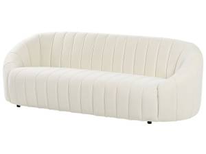 3-Sitzer Sofa MALUNG Weiß - Textil - 200 x 68 x 79 cm