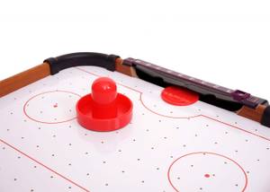 Mini Air Hockey J10 + Zubehör Holz Kunststoff - Holz teilmassiv - 30 x 10 x 56 cm