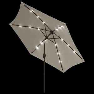 Parapluie d'extérieur à led Blanc