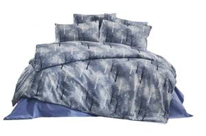 Set TREE BLEU Blau - 240 x 220 cm