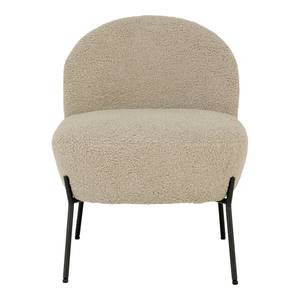 Fauteuil Merida Gris - En partie en bois massif - 57 x 71 x 66 cm