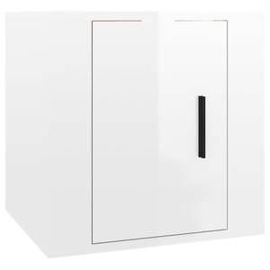 TV-Schrank 5er Set D793 Weiß - Holz teilmassiv - 35 x 40 x 100 cm