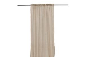 Vorhang Elena 2er Set Beige - Tiefe: 240 cm