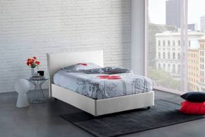 Doppelbett Asmara Weiß