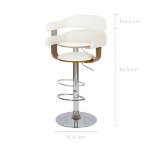 Tabouret de bar Harold Blanc