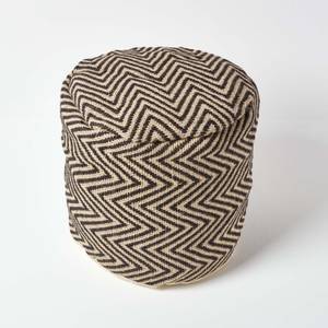 Designer Hocker Pouf Chevron 45 x 40 x 45 cm