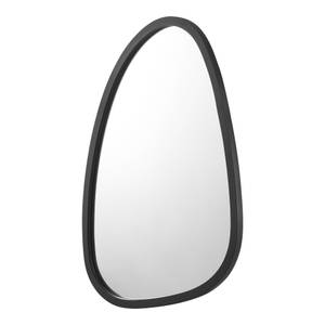 Miroir mural Grottole Noir - Bois massif - 50 x 62 x 2 cm