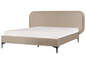 Lit double SUZETTE Beige - Taupe - Largeur : 188 cm