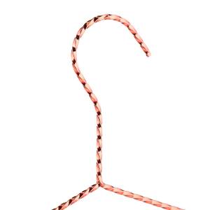 Cintre fil de fer jeu de10 Doré - Métal - 42 x 21 x 1 cm