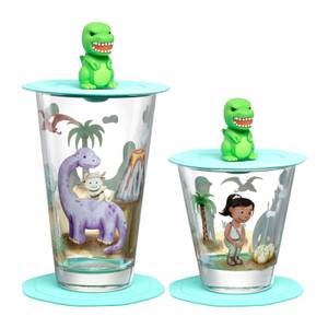 Kinderbecher Bambini Avventura 2er Set Grün