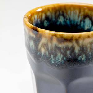 Tasses Lio (lot de 4) Bleu - Pierre - 8 x 12 x 8 cm