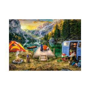 Puzzle Camping Papier - 28 x 6 x 38 cm