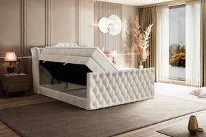 Boxspringbett VILA-Z KING Beige - Breite: 120 cm