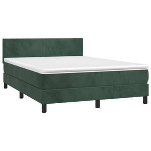 Boxspringbett 3017268-2 Dunkelgrün - 144 x 203 cm