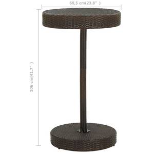 Bar-Set (3-teilig) 3011730-1 Braun - Metall - 61 x 106 x 61 cm