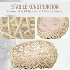 Katzenhöhle D30-247BG Beige - Polyrattan - 56 x 35 x 56 cm