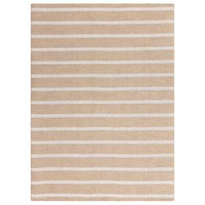 Tapis moderne en jute et coton STRIPPY 160 x 230 cm