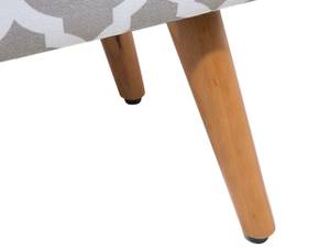 Tabouret OSAGE Gris - Gris lumineux - Chêne clair