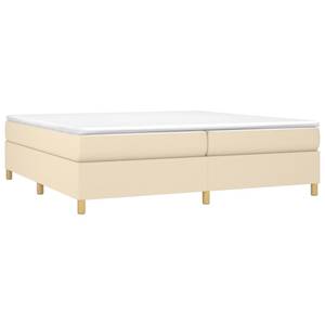 Cadre de lit 3016026-5 Marron - Blanc crème - Largeur : 200 cm