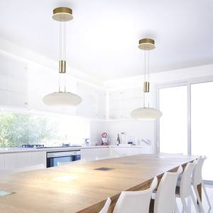 LED Pendellampe Q ETIENNE Smart Home Messing - Kunststoff - 35 x 200 x 350 cm