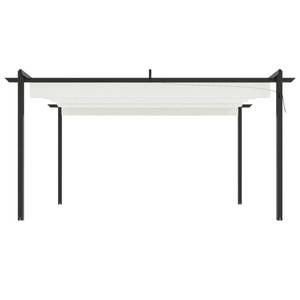 Tonnelle de jardin 3012227 Crème - Profondeur : 400 cm