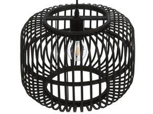 Lampe suspension MACHEKE Noir - Bambou - 32 x 24 x 32 cm