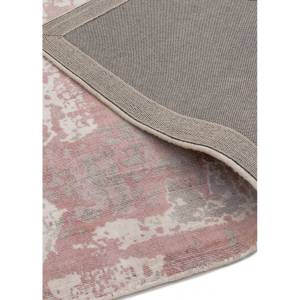 Tapis de salon moderne fait main BYGAT Rose foncé - 200 x 290 cm