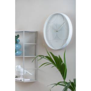 Horloge Echelon Circular Blanc