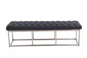 Banquette Amun Noir - Largeur : 150 cm