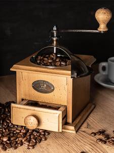 Kaffeemühle Antique Eiche Antik Dekor