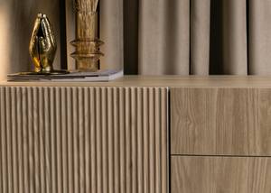 Sideboard NOLIE Eiche - Eiche Hell - Breite: 140 cm