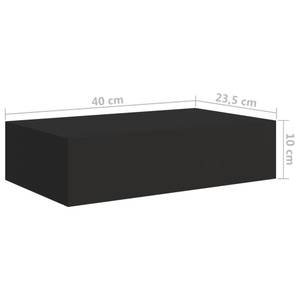 Schubladenregal 3006702-1 Schwarz - Tiefe: 40 cm