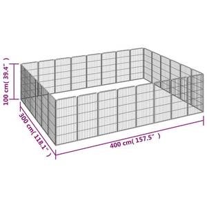 Parc pour chiens 3015784 300 x 400 cm