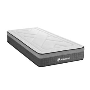 Matelas Active + Blanc - Textile - 90 x 22 x 200 cm