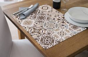 Set aus 2 rechteckigen Tischsets Textil - 30 x 1 x 40 cm