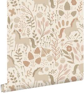 Tapete Einhörner 7459 Beige - 53 x 1005 x 1005 cm