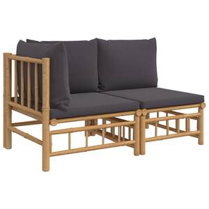 Garten-Lounge-Set 3028342-4 (2-teilig) Dunkelgrau