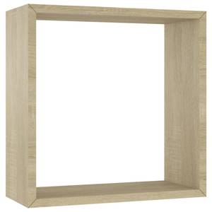 Étagère murale(lot de 3) 3009965 Marron - Bois manufacturé - 30 x 30 x 10 cm