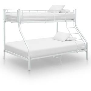 Etagenbett 3000773 Weiß - Metall - 148 x 152 x 210 cm