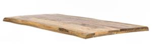 Tischplatte 56645 Braun - Massivholz - Holzart/Dekor - 240 x 6 x 100 cm