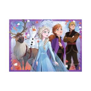 Puzzle Frozen II 60 Teile Papier - 19 x 4 x 28 cm