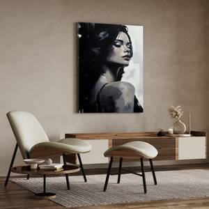 Tableau Canvas VISAGE Portrait Abstrait 80 x 120 x 120 cm