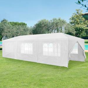 Pavillon de Jardin Wedau Blanc - Largeur : 900 cm